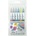 ZIG Clean Color Четка Комплект с 6 бр. Пушекани цветове (RB-6000AT/6VF)