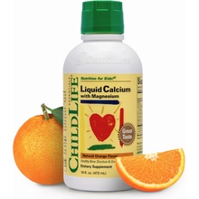 ChildLife Tekutý vápnik s horčíkom prírodný pomaranč 473 ml