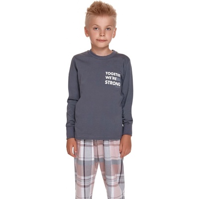 Chlapecké pyžamo Together tm.šedá