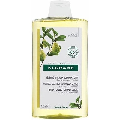 Klorane Cédrat šampón pre normálne vlasy 400 ml