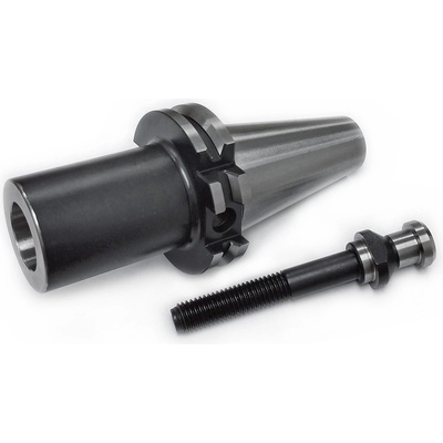 Redukční pouzdro 40/MK4 - 100 DIN69871 s vtahovacím čepem DIN69872-B DIN69871-40/4-100-VC
