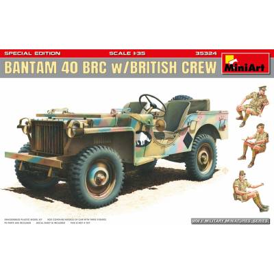 MiniArt Bantam 40 BRC with British Crew Special Edition 1:35