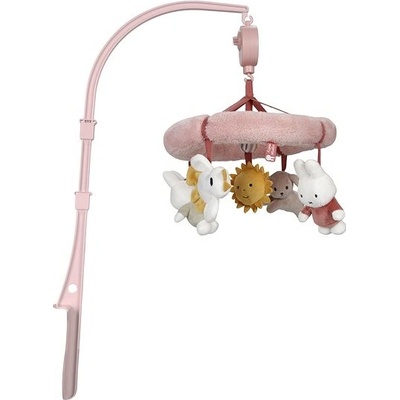 Little Dutch Hudobný kolotoč Miffy Fluffy Pink