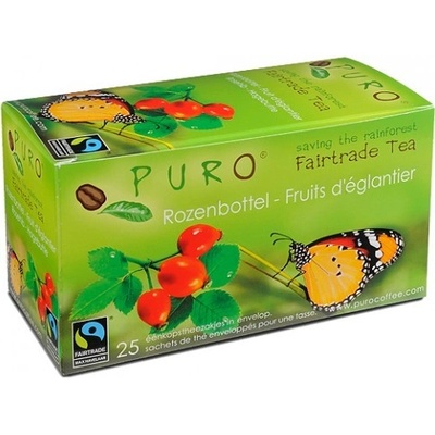 Puro porcovaný čaj šípek ibišek 25 x 2 g