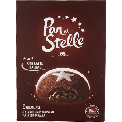 Pan di stelle čokoládový koláčik plnený čokoládovým krémom 6 x 35 g