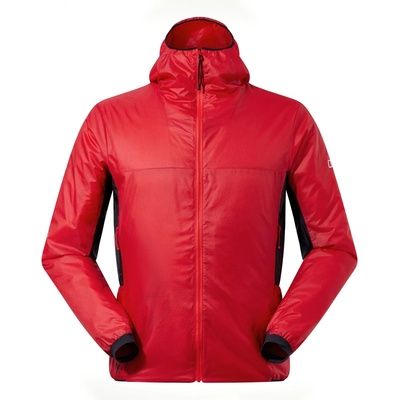 Berghaus Мъжко синтетично яке Berghaus MTN Arete LB Synthetic Hoody Synthetic jacket - Goji Berry / Jet Black - размер XS (004-4086-0111)