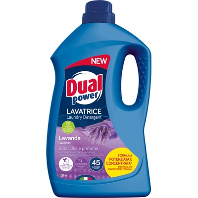 Dual power prací gel koncentrát Lavanda 45 PD 1,8 l
