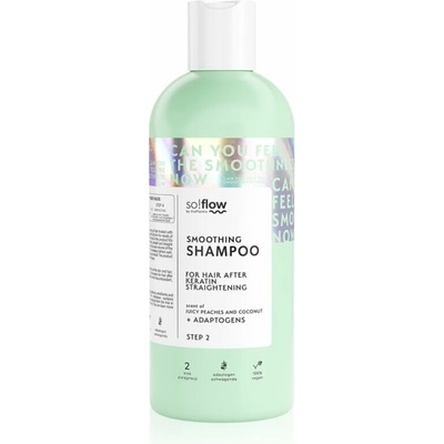 so!flow After Keratin Straightering uhladzujúci šampón 400 ml