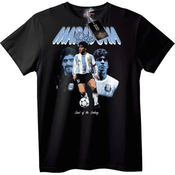 NOONEBRAND Тениска Maradona Goal of the Century - 2XL, Black