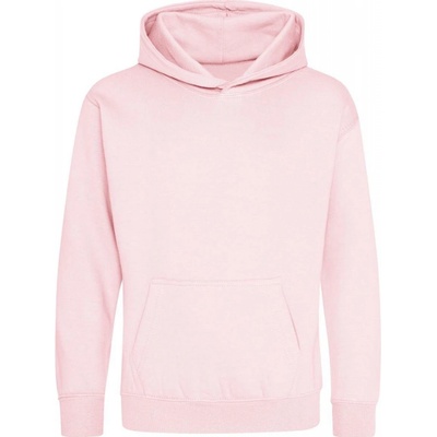 Just Hoods dětská mikina s klokankou Skipi pastelová růžová