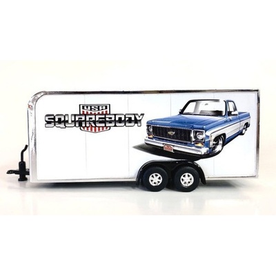 AUTO WORLD Přívěs Squarebody Usa 2000 1:64