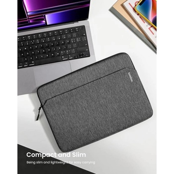 tomtoc Sleeve – 13" MacBook Air/14" MacBook Pro, sivá TOM-A18D2G3