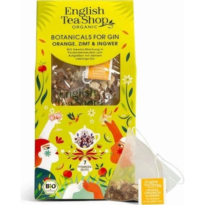 English Tea Shop Organic Lemongrass Citrus and Ginger 15 čajových sáčků