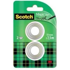 3M Самозалепваща лента, 19 мм x 7, 5 м, 3M SCOTCH "Magic tape 810" 7100123733 (7100123733)