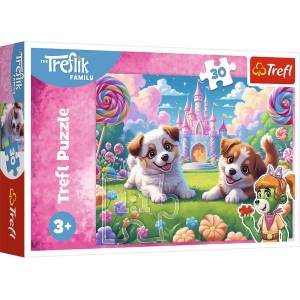 Trefl Детски пъзел Trefl от 30 части - Свят, пълен с усмивки (18319) - ozone