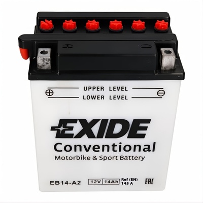 Exide Conventional 14Ah 145A left+ YB14-A2