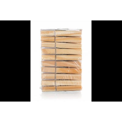 Brilanz sada dřevěných kolíčků na prádlo Economy, 20 ks