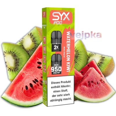 SYX Bar Watermelon Kiwi 20 mg POD 2ks
