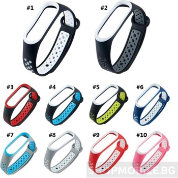 Каишка за Xiaomi Mi Band М3, М4, M5, M6, M7 фитнес гривна (MiBand1)