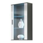 Cama meble Окачена витрина Cama SOHO сиво/бял гланц (SOHOWITS2 SZ/BI)