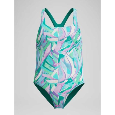 Speedo Цял бански girls printed medalist