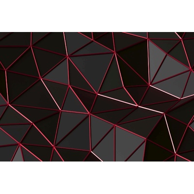 DIMEX ART Флизелинов фототапет футуристична многоъгълна форма 375 x 250 см