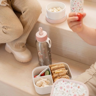 LITTLE DUTCH Svačinový set (láhev 400ml+box+box na ovoce) Fairy Wonders