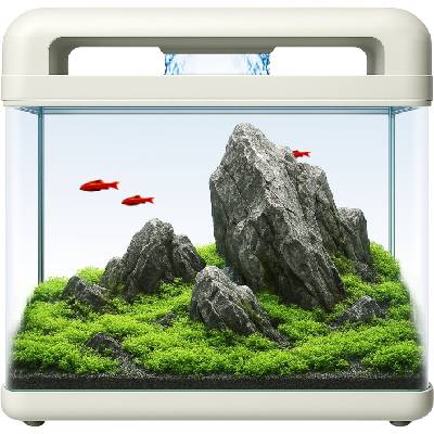INVITAL EasyTank CASCADE LED 17 litrů bílá
