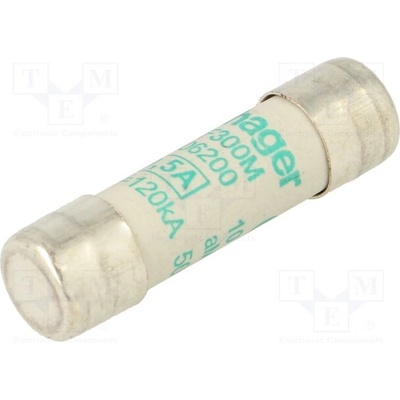 HAGER LF300M Pojistka: tavná; 10x38mm; kulatý,průmyslová; 500mA; 500VAC; aM