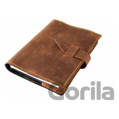 Macoli Hand Made Obal Deluxe XXL Pull Up Hnědý