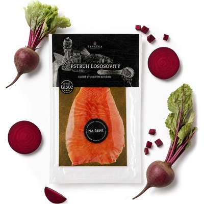 Trnečka Smoked Fish pstruh lososovitý uzený studeným kouřem na řepě min. 100 g