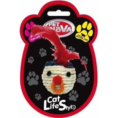 Pet Nova CAT sisalhead 5 sisalová hlava 5 cm
