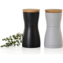 AdHoc súprava mlynčekov na soľ a korenie Twin 6,2 x 13,3 cm čierna šedá