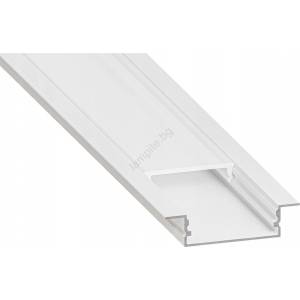 SmartLED Вграден профил за led ленти, 1 м, бял (sd0104)
