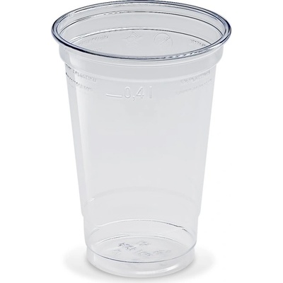 Nideko Pohár číry 400 ml Ø95mm rPET
