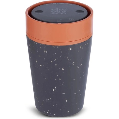 Circular Cup rCUP Kelímek Grey and Sundown Orange 340 ml