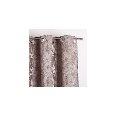 Matějovský Dekoračný záves GAIA HNEDÁ, 100% Polyester, metráž (šírky 3 m) x 1m