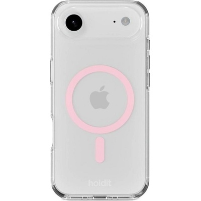 Holdit Калъф Holdit - iPhone Air, MagSafe, розов/прозрачен (7330985168406)