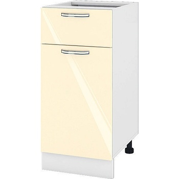 ИРИМ Долен кухненски шкаф Сити БФ-Бежово гланц-05-24 40 см