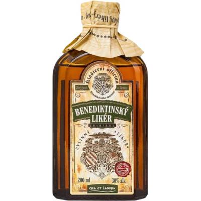 Klášterní officína Benediktinský bylinný likér 30% 0,2 l (holá láhev)