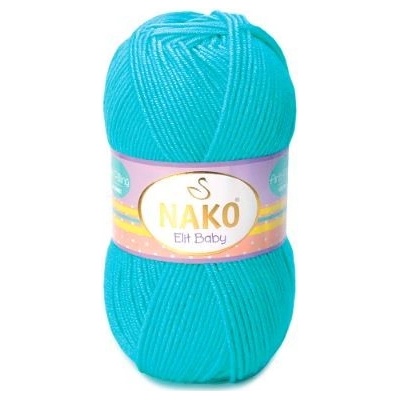 Nako Příze Elit baby 3323 tyrkysová