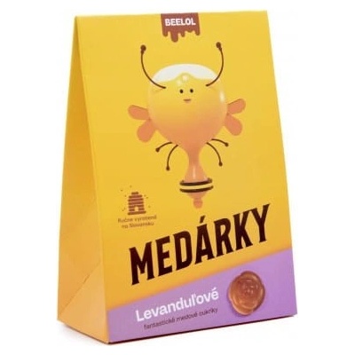Beelol Medové bonbóny s levandulí 70 g