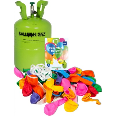 HELIUM na 30 balónků + 30 balónků BalloonGaz