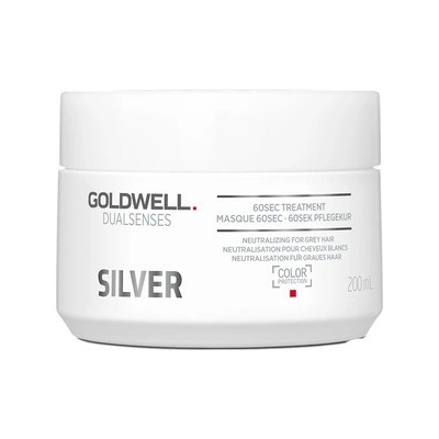 Goldwell Silver Treatment 60 sec Maska na vlasy 200 ml