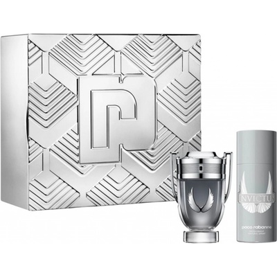 Paco Rabanne Invictus Platinum EDP 100 ml + deospray 150 ml darčeková sada