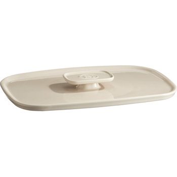 Emile Henry Капак за огнеупорен съд 19 x 30 cm, кремов (EH020050)