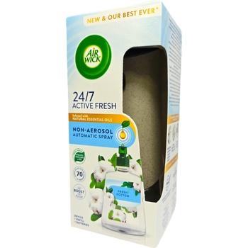Air Wick автоматичен ароматизатор за стая, Non Aerosol, Fresh Cotton