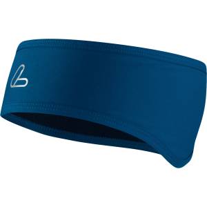 Löffler Лента за глава Löffler Mono Headband Flaps Headband - Navy II - размер One Size (204-7447-1511)