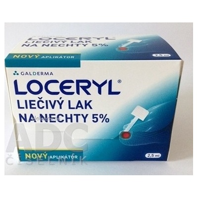 Loceryl liečivý lak na nechty 5 % lum. 1 x 5 ml