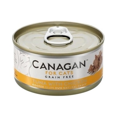 Canagan Cat tuniak a kura 75 g